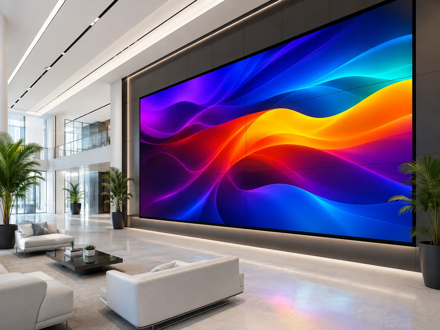 Large-format DVLED display