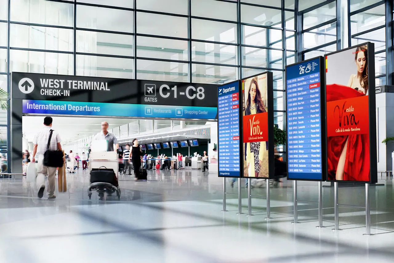Transportation digital display environment